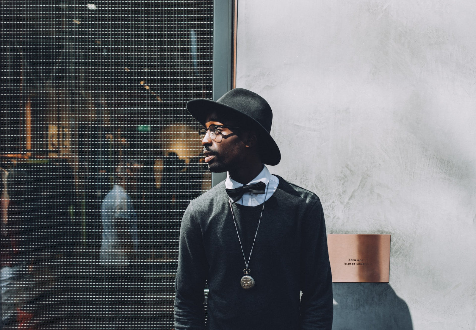 man wearing a hat