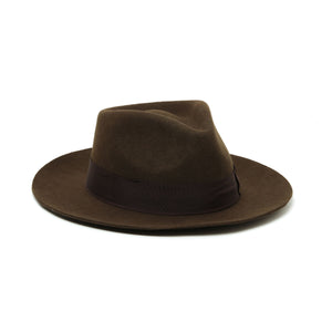 Tasteless Hat Co. - Brown Classic Fedora - The Suitcase