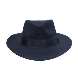 Tasteless Hat Co. - Navy Classic Fedora - The Suitcase