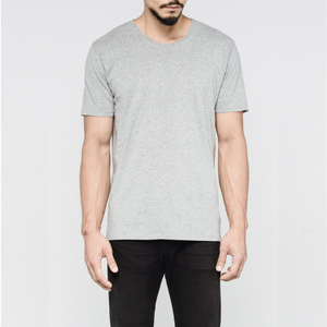 Sifr - Heather Grey Premium Pima Crew Neck - The Suitcase