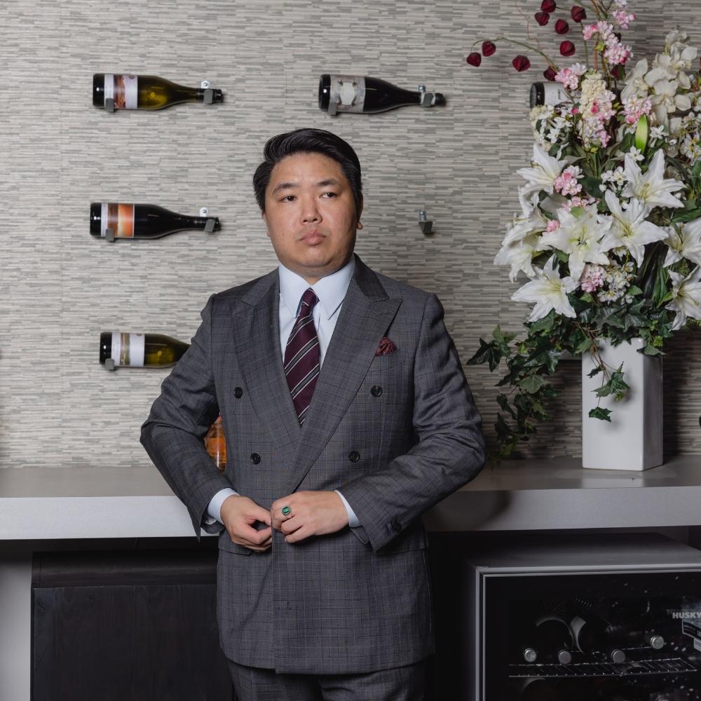 Wild Bricks - Purple Regimental Cotton Tie - The Suitcase