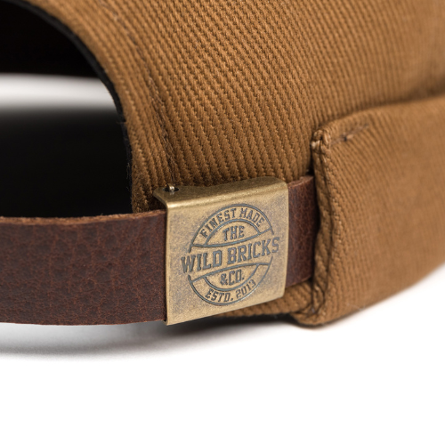 Wild Bricks - Brown Brimless Cap - The Suitcase