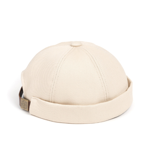 Wild Bricks - Ivory Brimless Cap - The Suitcase
