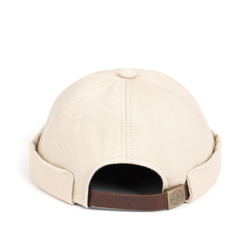 Wild Bricks - Ivory Brimless Cap - The Suitcase