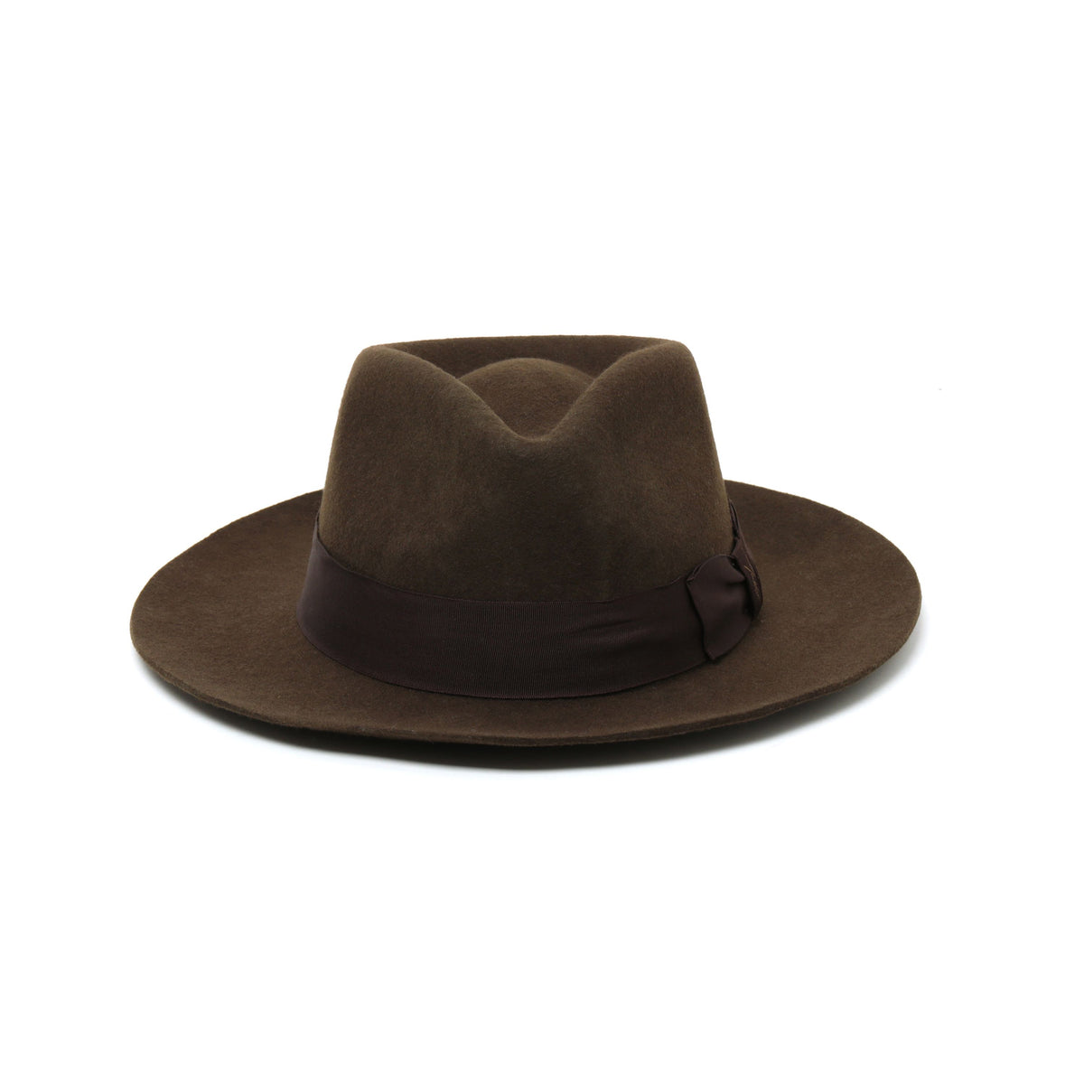 Tasteless Hat Co. - Brown Classic Fedora - The Suitcase