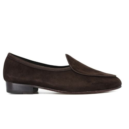 De Piede - Dark Brown Leuven Belgian Loafers - The Suitcase