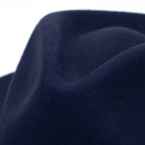 Tasteless Hat Co. - Navy Plume Fedora - The Suitcase