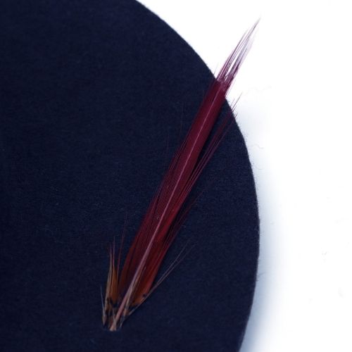 Tasteless Hat Co. - Navy Plume Fedora - The Suitcase