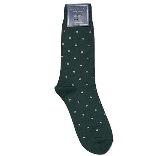 Edward Max - Green Box Socks - The Suitcase