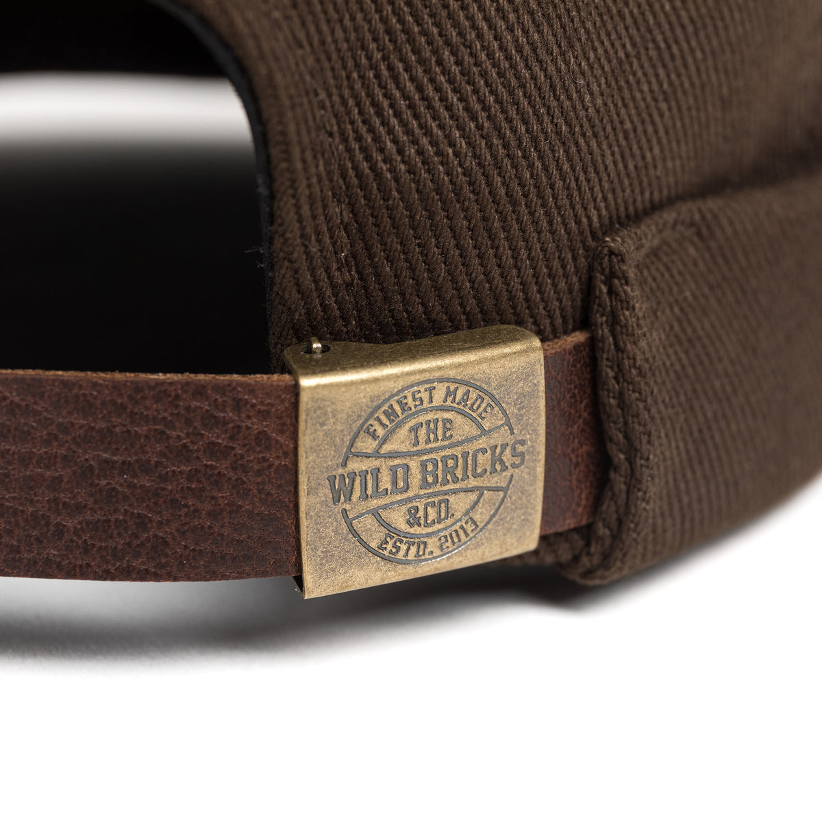 Wild Bricks - Dark Brown Brimless Cap - The Suitcase
