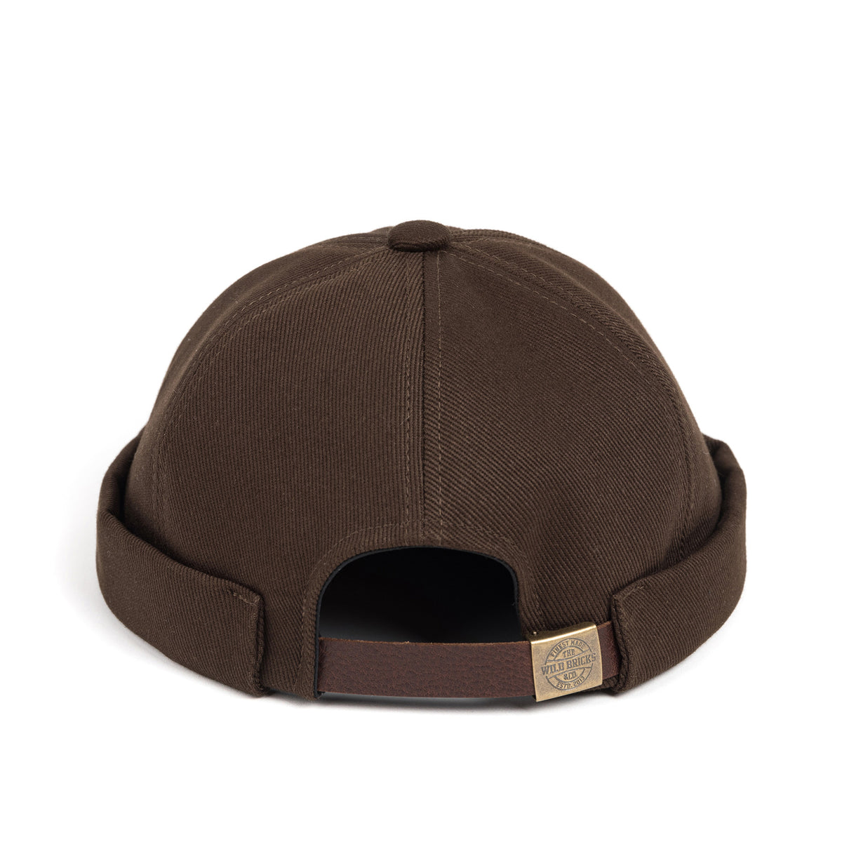 Wild Bricks - Dark Brown Brimless Cap - The Suitcase