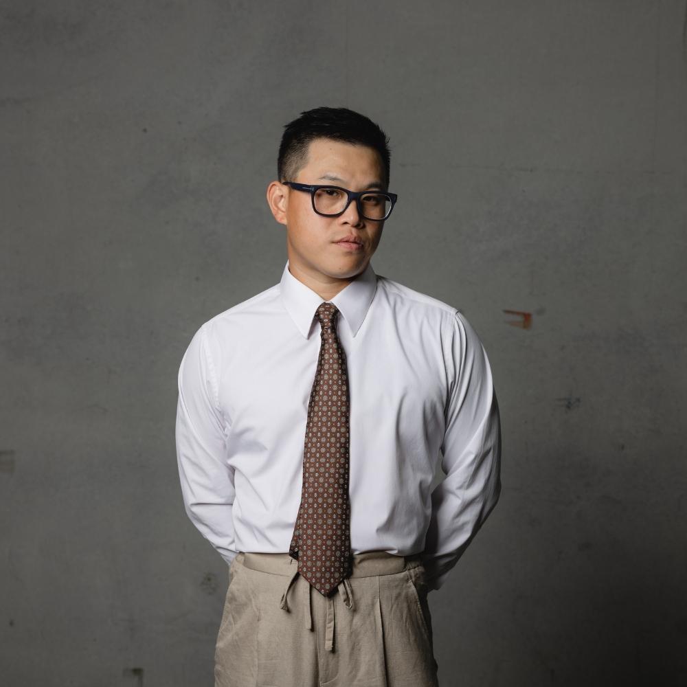 Mannergram - Brown Floral Printed Silk Tie - 3 Fold - The Suitcase