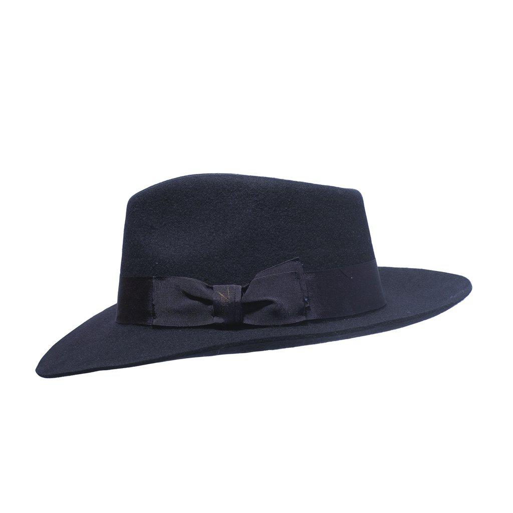Tasteless Hat Co. - Navy Classic Fedora - The Suitcase