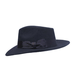 Tasteless Hat Co. - Navy Classic Fedora - The Suitcase