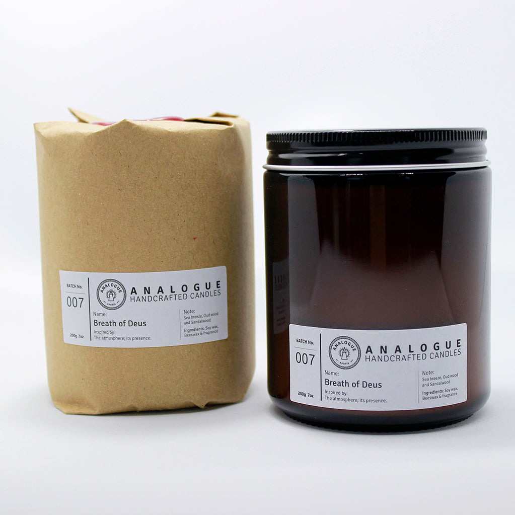 Analogue Apotik - Breath of Deus Bee & Soy Wax Candle - The Suitcase