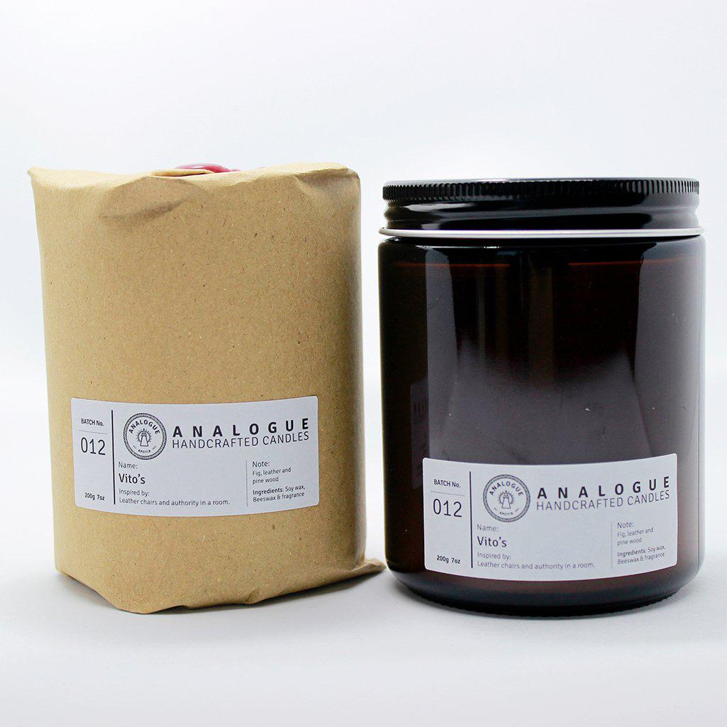 Analogue Apotik - Vitos Bee & Soy Wax Candle - The Suitcase