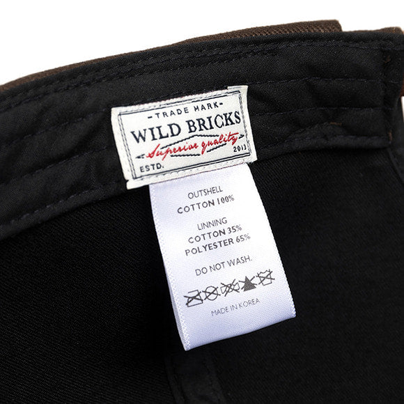 Wild Bricks - Dark Brown Brimless Cap - The Suitcase